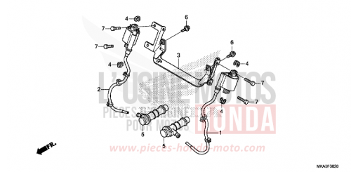IGNITION COIL NC750XDH de 2017